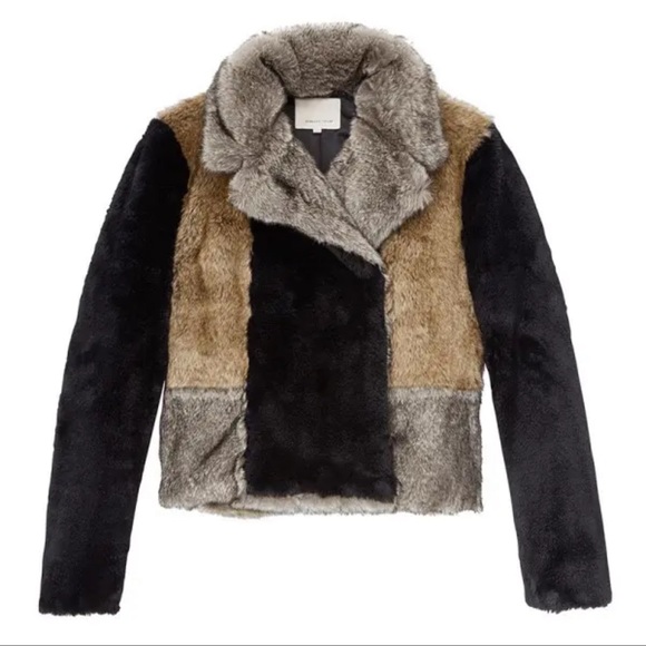 Rebecca Taylor Faux fur jacket - Picture 5 of 8